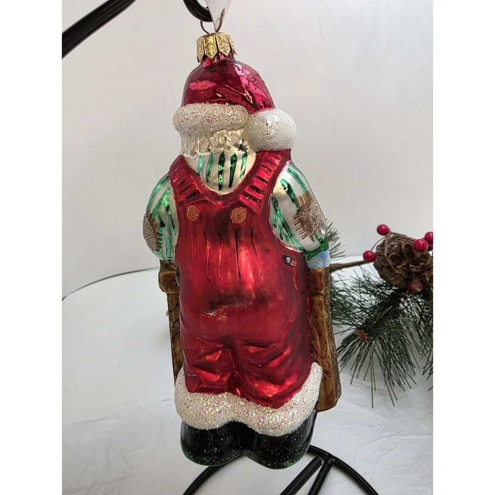 Christopher Radko Santa's Workshop 1997 97-231-0 Glass Ornament Poland 6